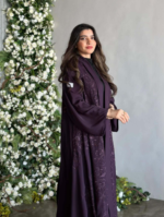 عباية مطرزه ملونه ،قصه بشت لف